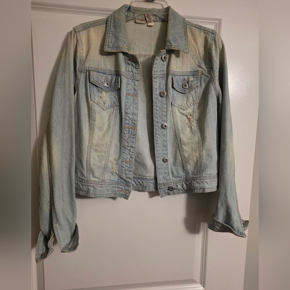 Mudd Faded Blue Jean Jacket